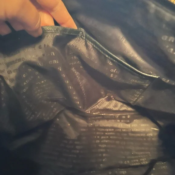 Kate spade kitty print Emma lane leather bag. VHTF. - Picture 6 of 9